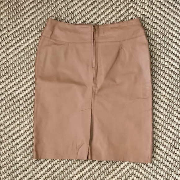 Fairweather Leather Skirt. - Picture 2 of 3